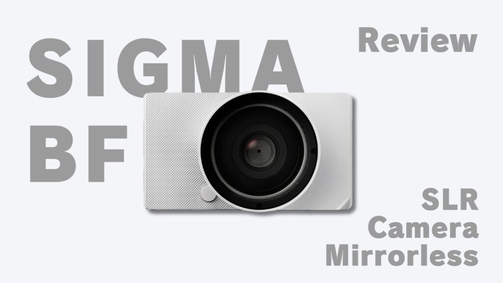 SIGMA BF Camera